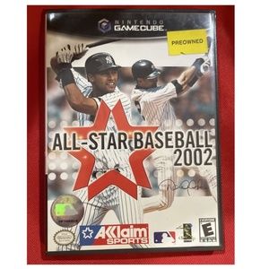 All-Star Baseball 2002 (Nintendo GameCube, 2001) Tested and Works